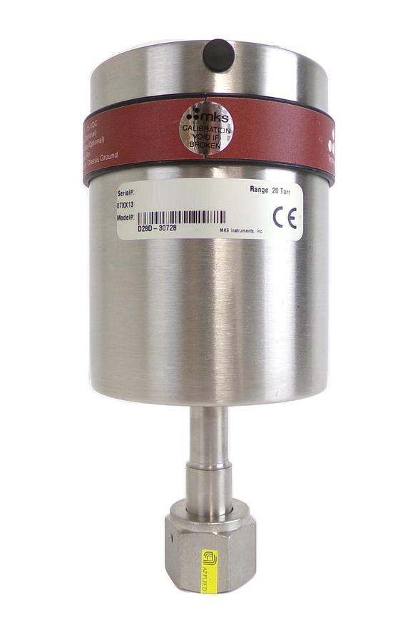 Used MKS Instruments D28D-30728 Baratron Dual Range Manometer Working