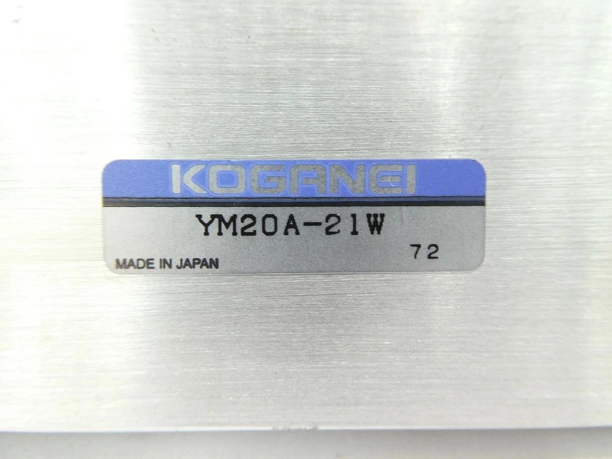 Used Koganei YM20A-21W 20-Port Pneumatic Manifold A030E1-L Working Surplus