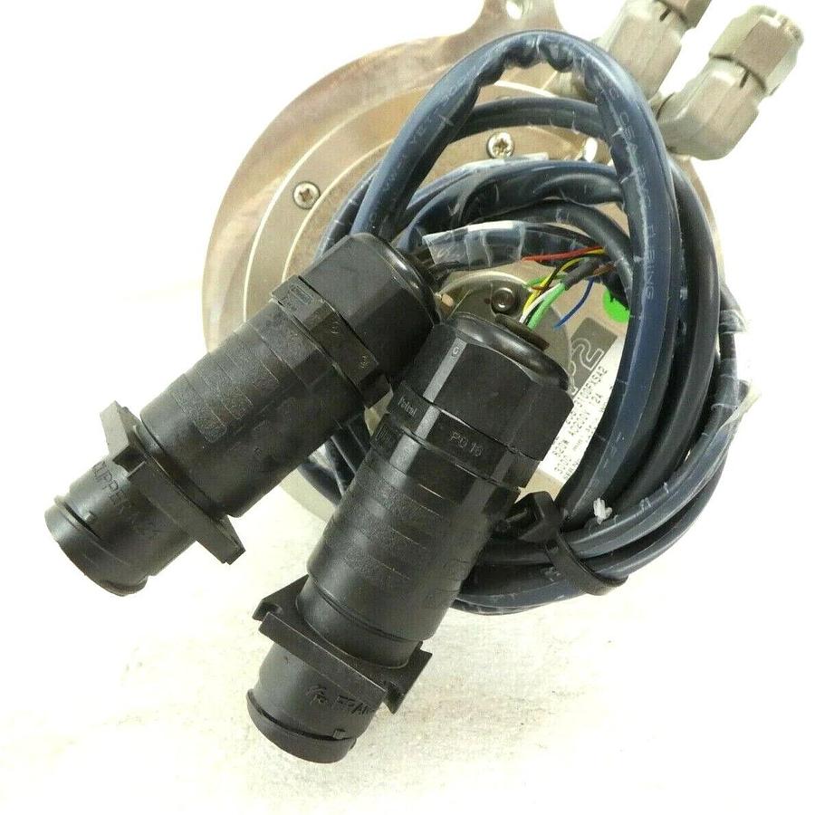 Used Sanyo Denki P20B13100FXSA2 AC Servo Motor TEL 5086-403316-12 DEV Lithius Working