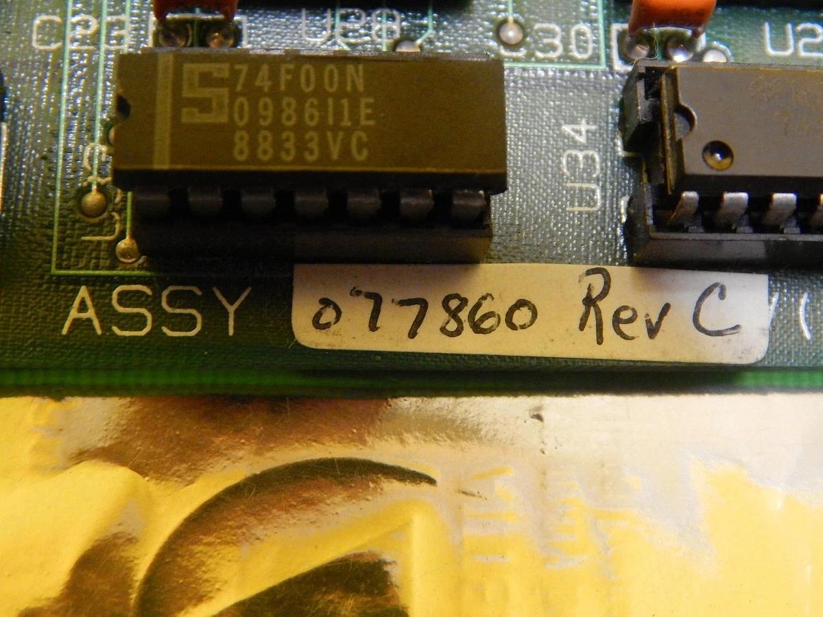 Used Tencor Instruments 077860 PCB Card 058629 Surfscan 4500 KLA-Tencor Used Working