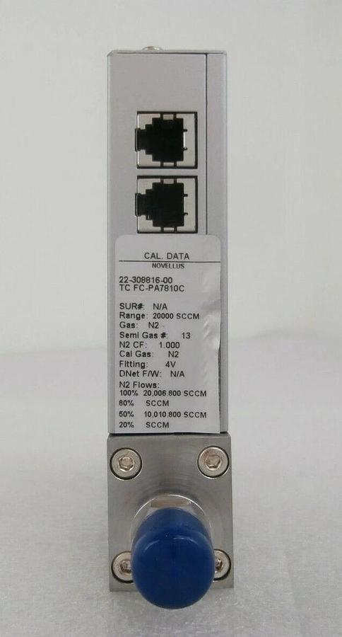 Used Aera TC FC-PA7810c Mass Flow Controller MFC Novellus 22-308816-00 Working Spare