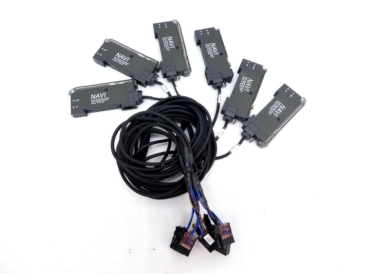 Used Sunx FX-301 Photoelectric Sensor NAVI FX-300 Reseller Lot of 20 TEL Lithius