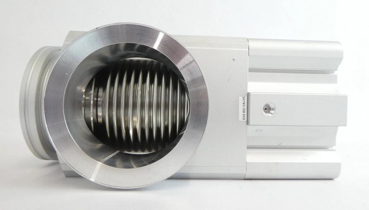 Used SMC XLA-80-X741 High Vacuum Angle Valve Vacuum Series Working Surplus