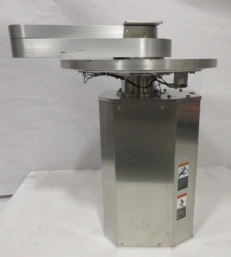 Used Hitachi CR-712V Wafer Handling Clean Robot No End Effector Sanki M-712E Working