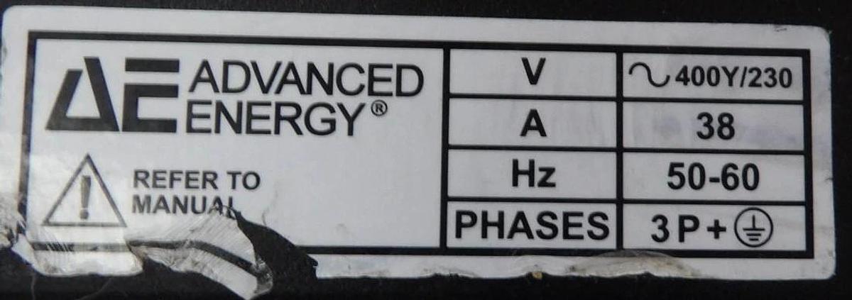 Used MDX Pinnacle AE Advanced Energy 3152423-100 20kW DC Pulsed Power Supply Working