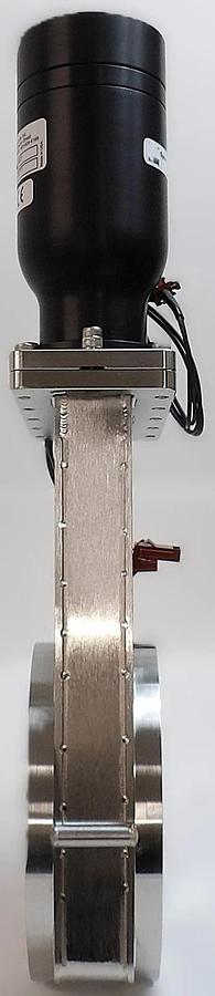 Used Nor-Cal 93-03821 Pneumatic Gate Valve Assembly Working Surplus