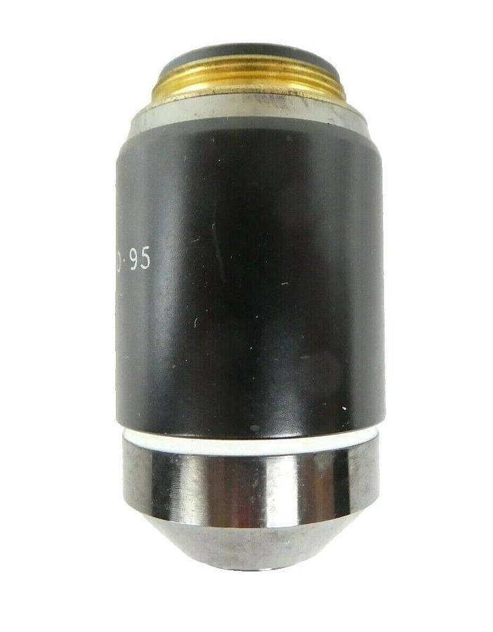 Used Bio-Rad 140/0.95 Microscope Objective Quaestor Q7 Measurement System Working