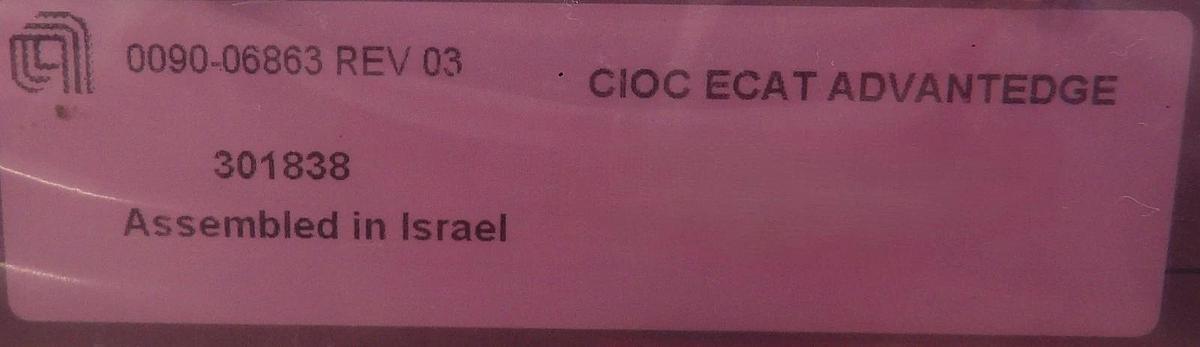 Used AMAT Applied Materials 0090-06863 CIOC ECAT ADVANTEDGE New