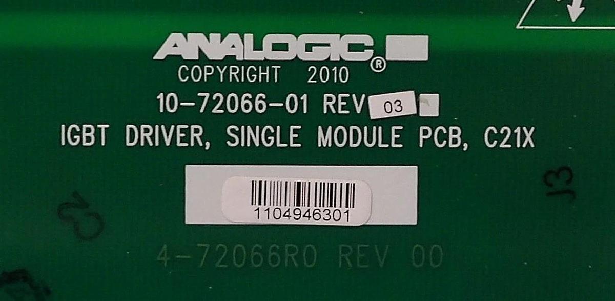 Used Analogic 10-72066-01 IGBT Driver Single Module C21X PCB Lot of 2 Working