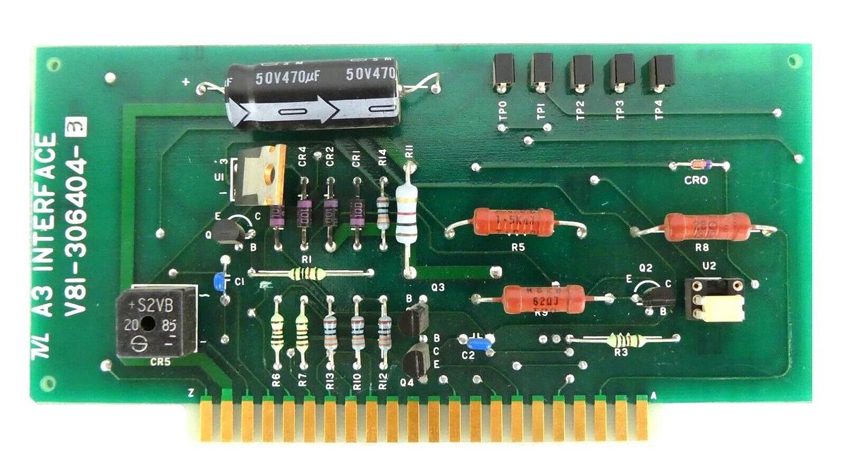 TVL TEL-Varian V81-306404-3 A3 Interface PCB Tokyo Electron V08-500274-2 New