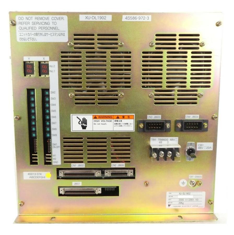 Used Yaskawa XU-DL1902 Linear Motor Controller Nikon 4S586-972-3 4S013-374 Working
