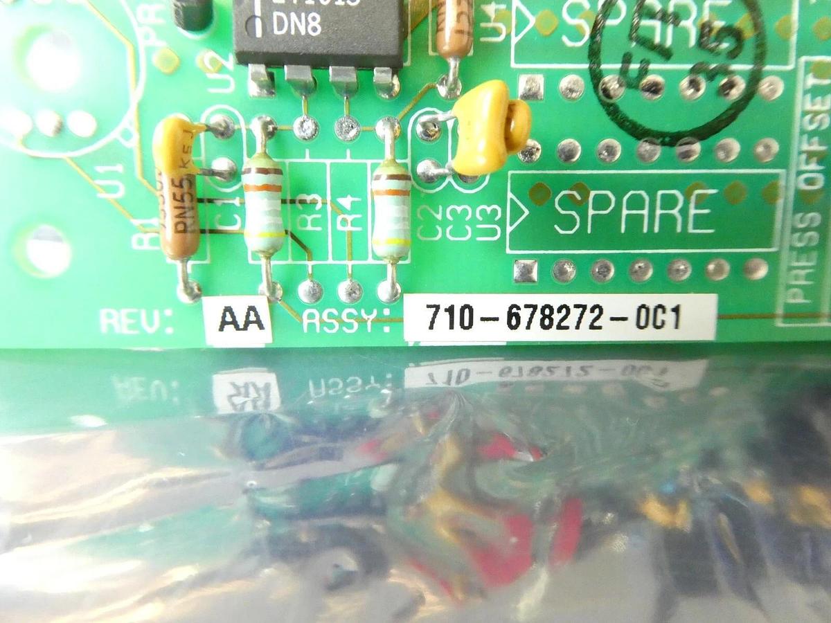 Used KLA Instruments 710-678272-0C1 Flow Valve Power Amp. 2 PCB Working Spare