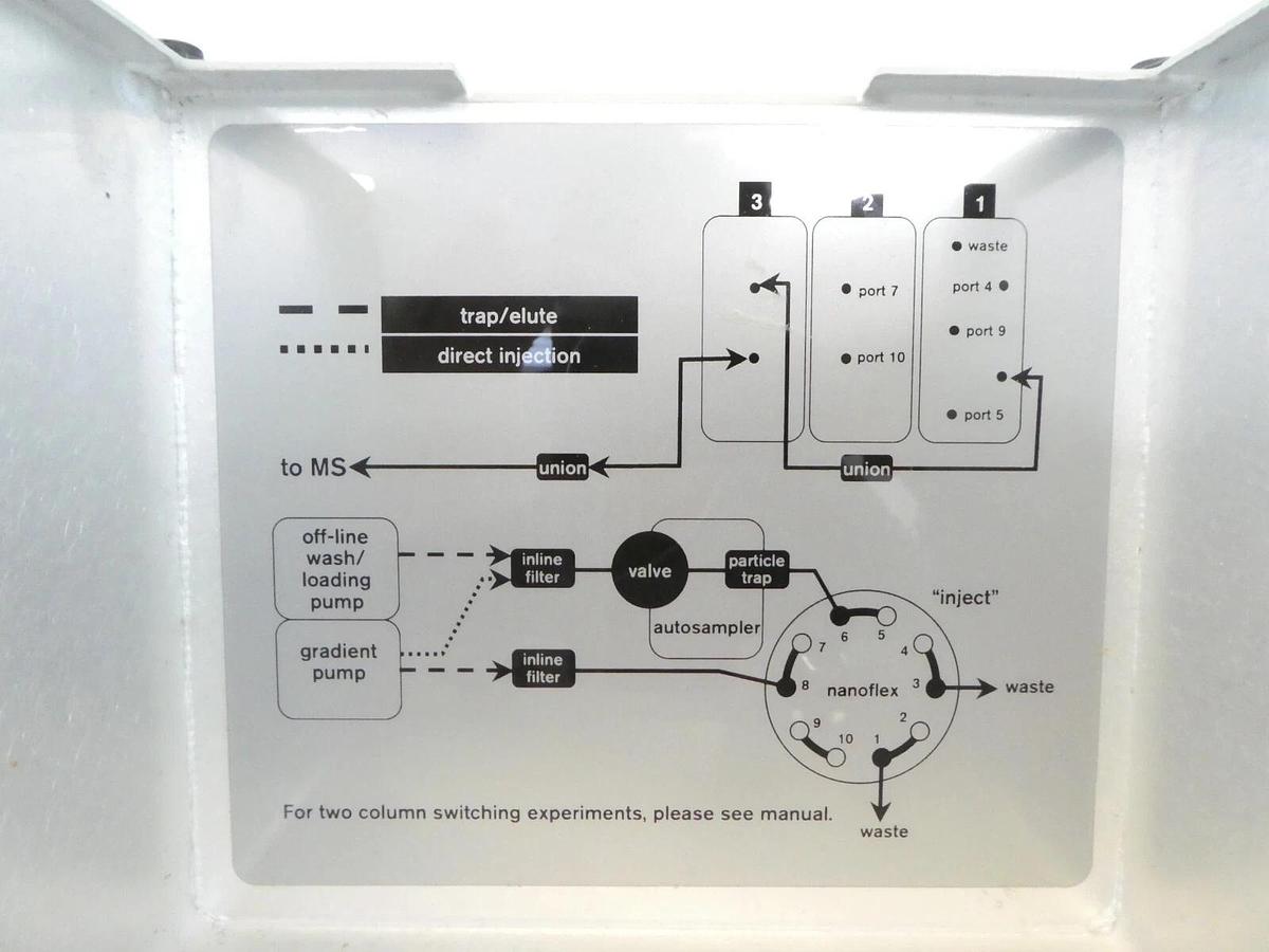 Used Eksigent Technologies cHiPLC nanoflex Docking Station Untested Surplus