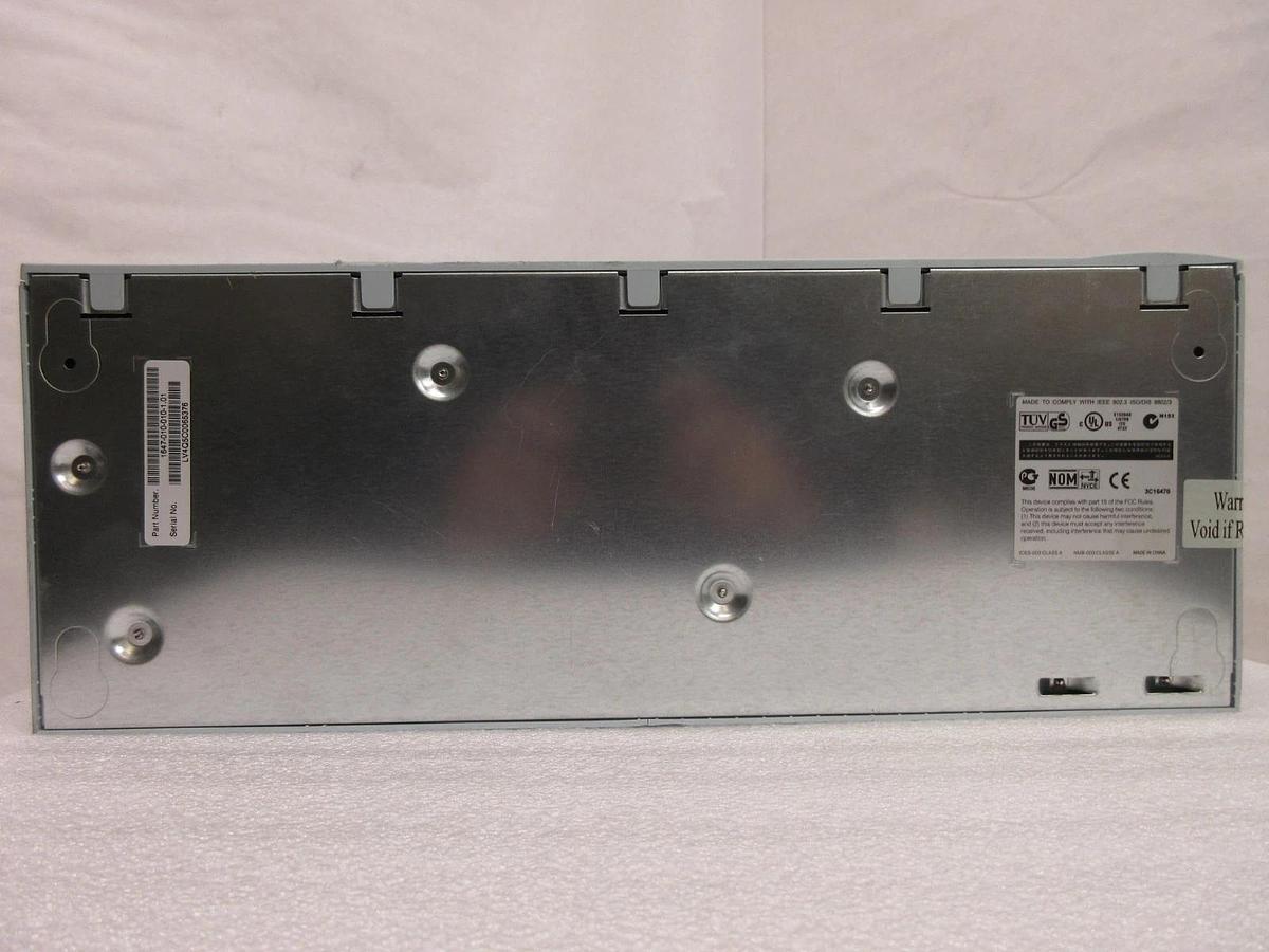 Used 3Com 1647-010-010-1.01 Baseline Switch 2016 3C16470 AMAT Quantum X Used Working