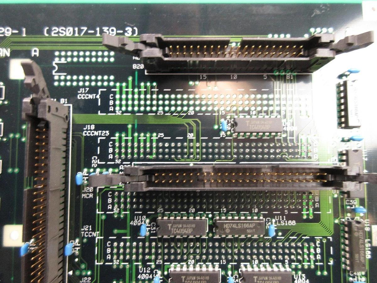 Used Nikon Precision 2S700-529-1 GPIBII Backplane Board PCB 2S017-139-3 NSR Working