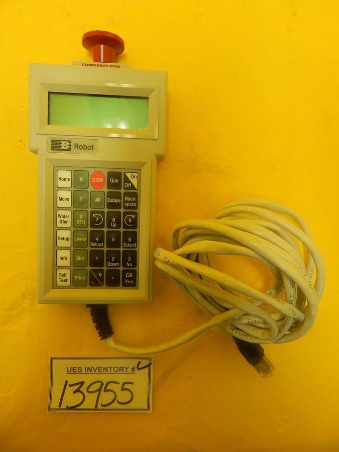 Used Brooks Automation TT1ENR2-1 Robot Teach Pendant KLA-Tencor eS20XP Used Working