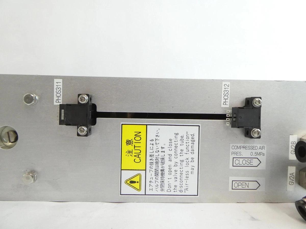 Used V-Tex IRI-10103 Pneumatic Gate Valve Twin ROLLCAM Working Surplus