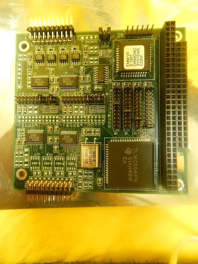 Used Diamond Systems EMERALD-MM V4B Digital I/O PCB Board 710145 KLA CRS-3000 Used