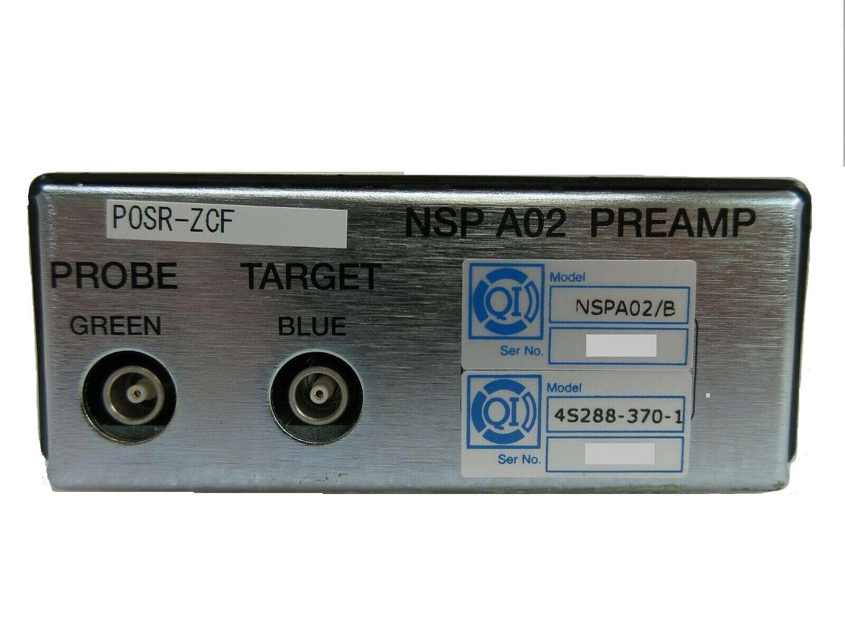 Used QI Queensgate Instruments NSPA02/B Preamp Unit Nikon 4S288-370-1 NSR Working