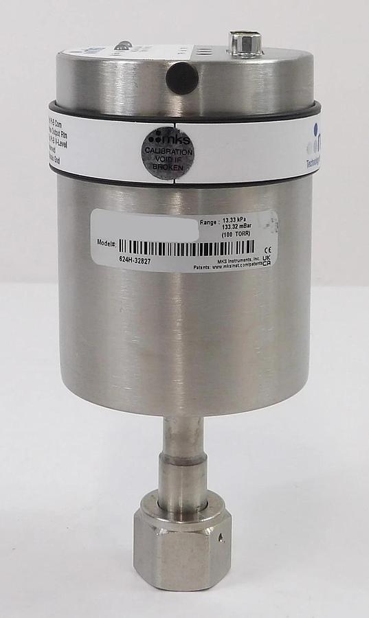 Used MKS Instruments 624H-32827 Baratron Capacitance Manometer Working Surplus