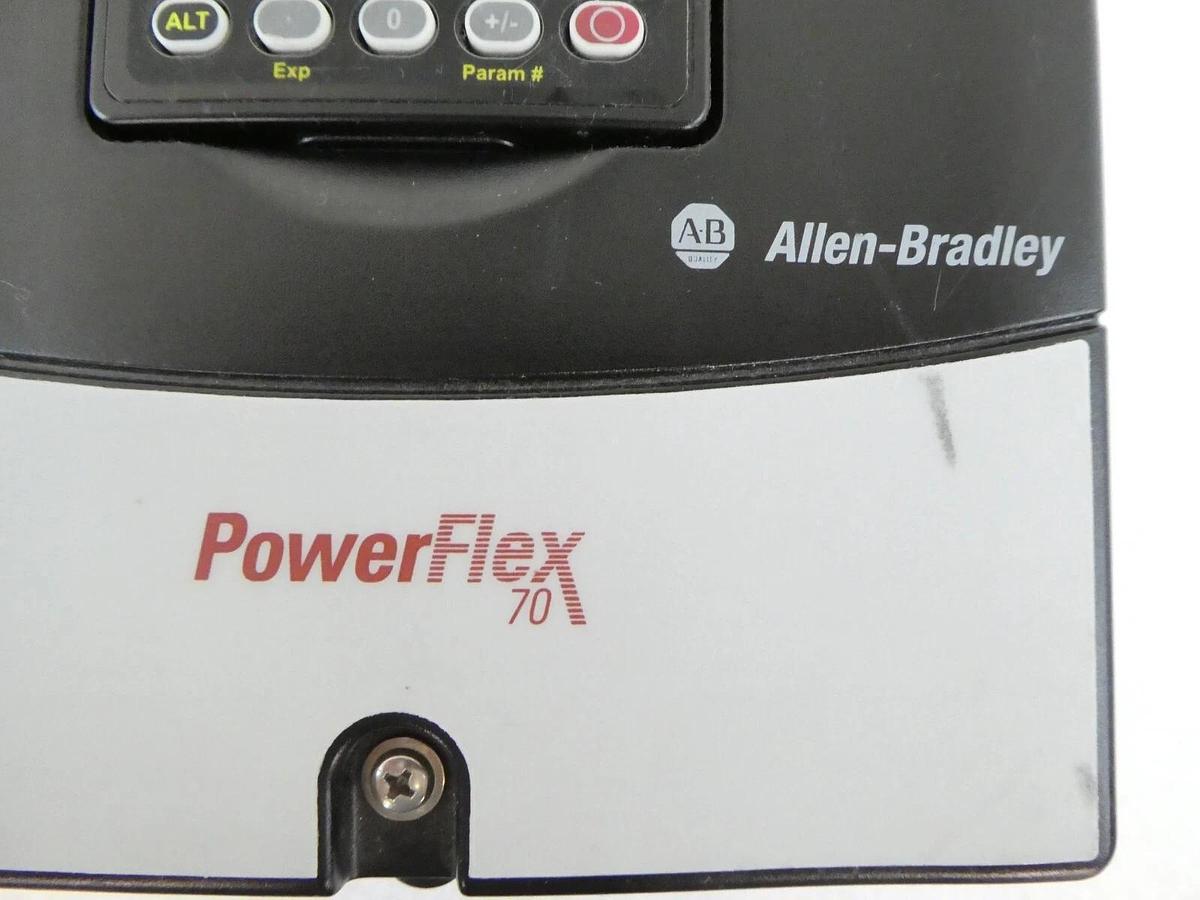 Used AB Allen-Bradley 20AB9P6A0AYNANC0 AC Drive PowerFlex 70 AMAT 0190-43109 Surplus