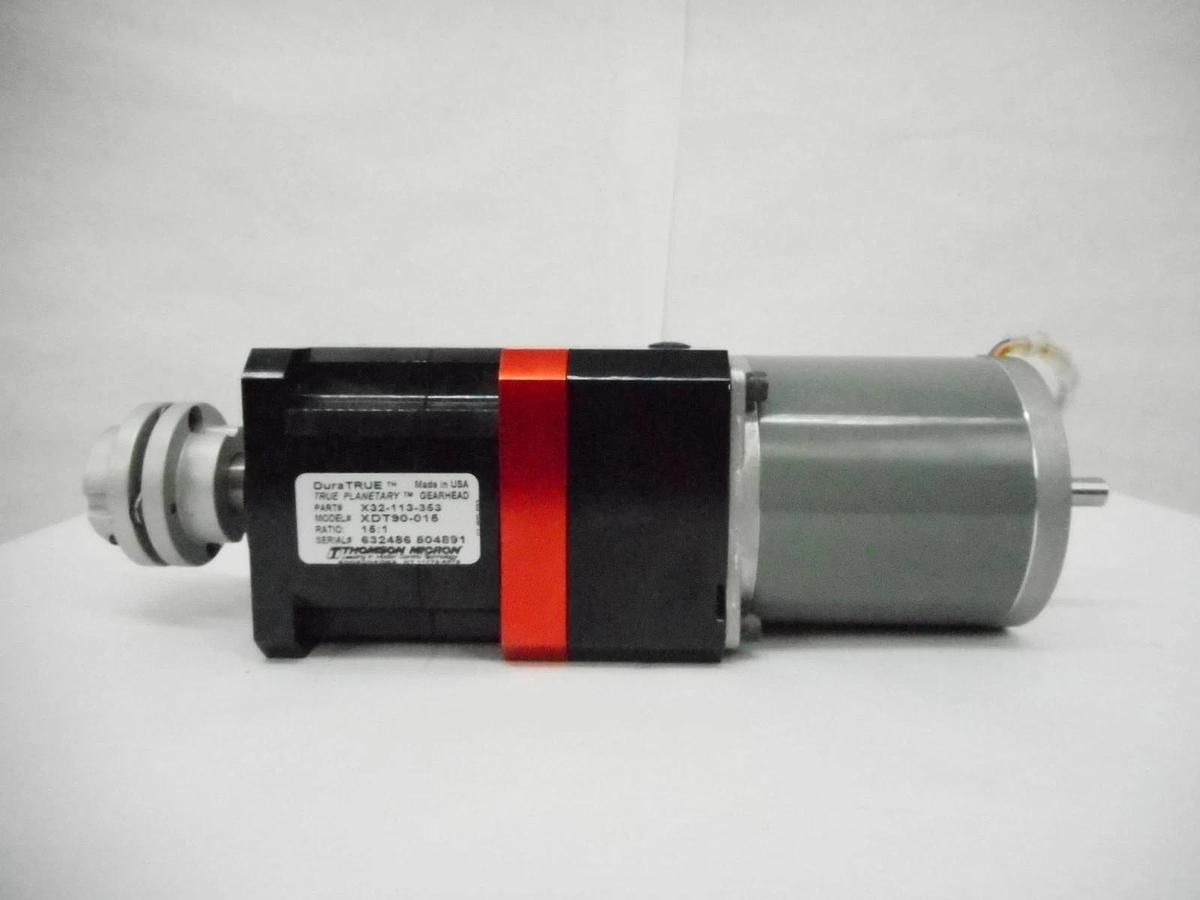 Used Sanyo Denki 103G814-5730 Motor With Thomson Micron X32-113-353 Gear Head XDT90-0