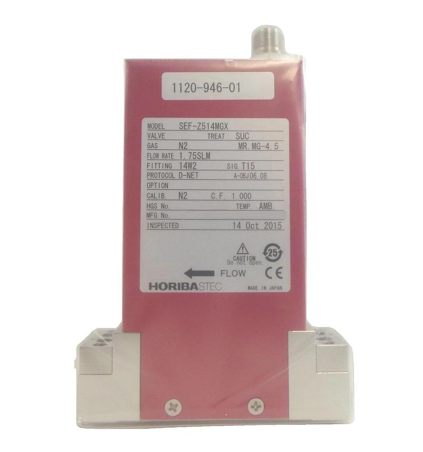 Horiba STEC SEF-Z514MGX Mass Flow Controller Meter Z500 220 SCCM SiH2Cl2 New