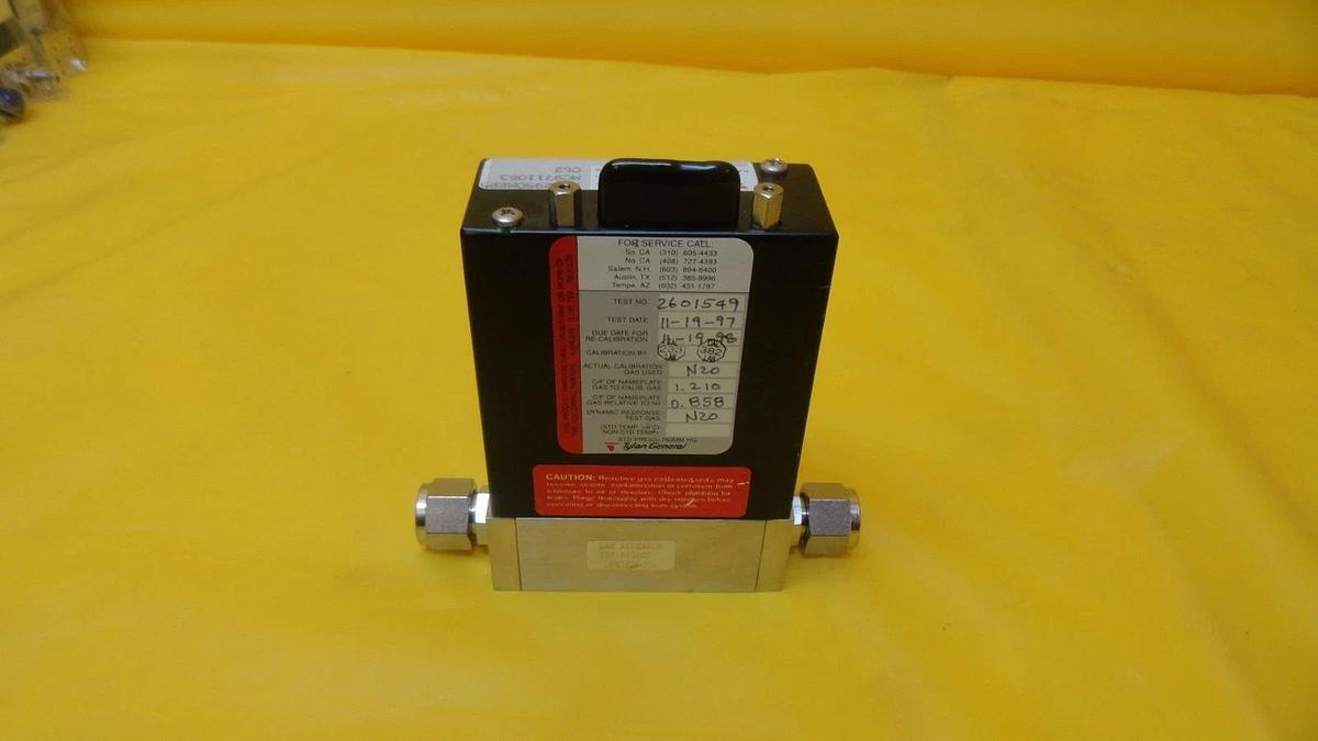 Used Tylan FC-2950MEP5 Mass Flow Controller MFC 2950 Series 200 SCCM Cl2 Used Working