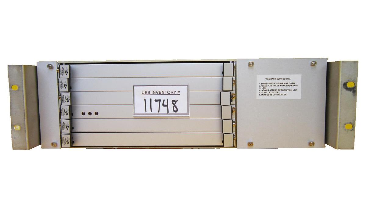 Used Computer Recognition Systems TRK2/5 VME Control Rack Bio-Rad Quaestor Q5 Surplus