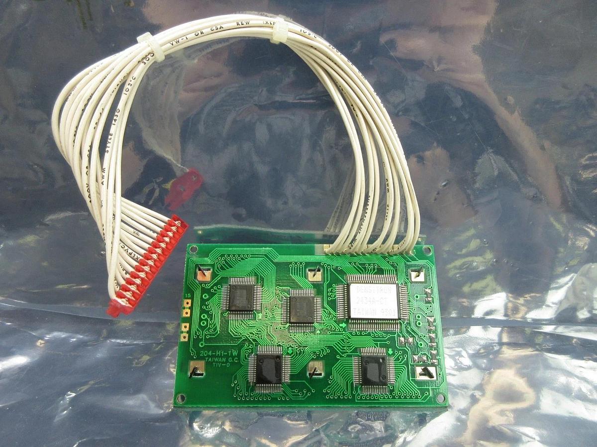 Used ETO Ehrhorn Technological Operations ABX-X247 Display PCB MSX-X741 Used Working