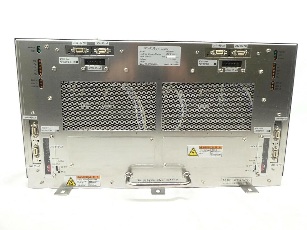 Used Nikon 4T070-339-1 RY-RUBtm Amplifier Module SPA494F 4S013-944 NSR Series Working