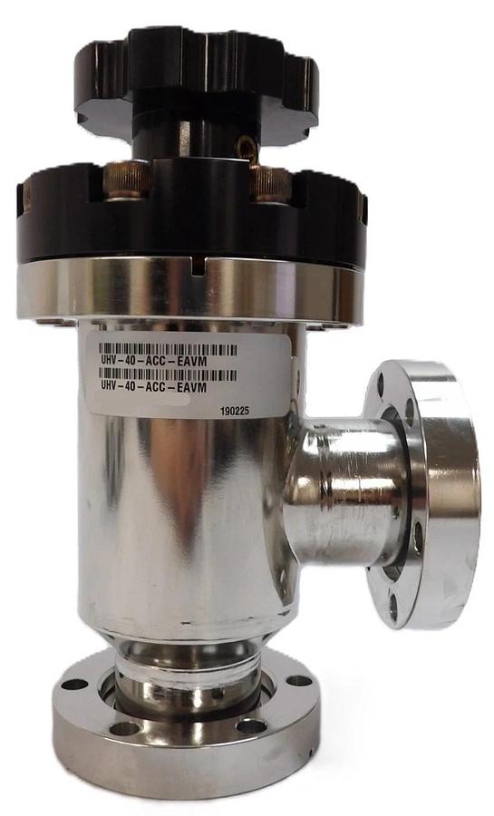 Used MKS Instruments UHV-40-ACC-EAVM Manual UHV Isolation Valve Lot of 2 Working