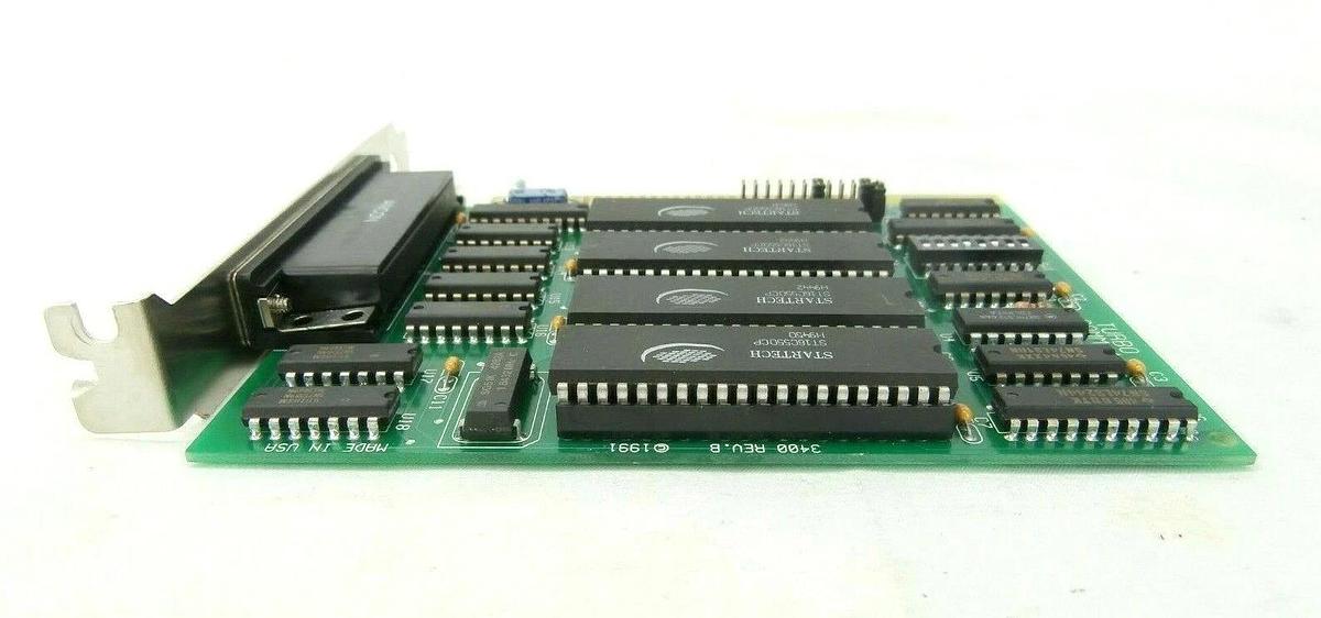 Used Plasma-Therm 3400 TURBO COMM+4 Board PCB Card Clusterlock 7000 Working Spare
