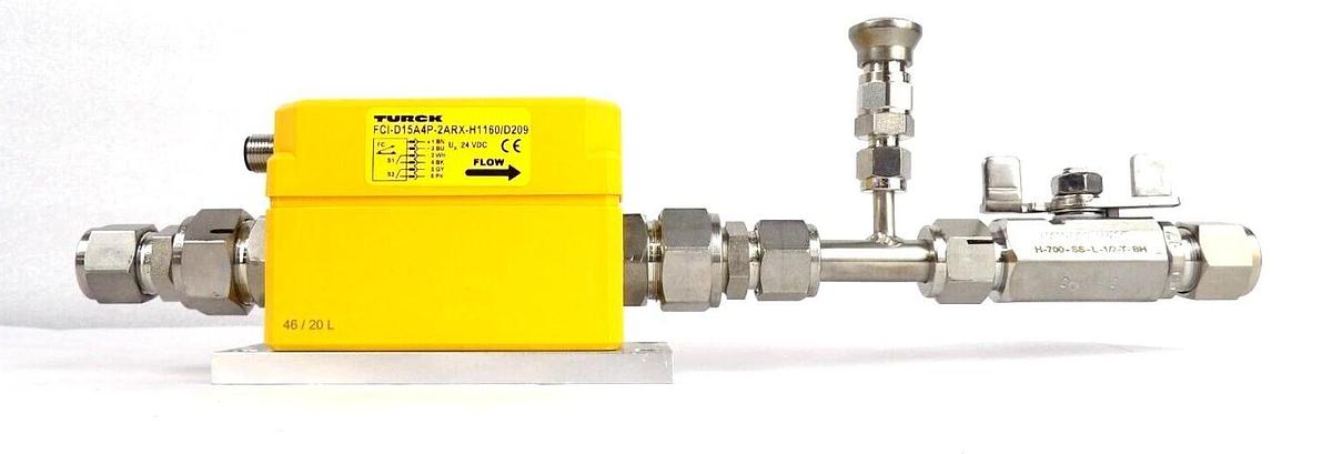 Used Turck FCI-D15A4P-2ARX-H1160/D209 Flow Control Monitor Module Lot of 6 Working