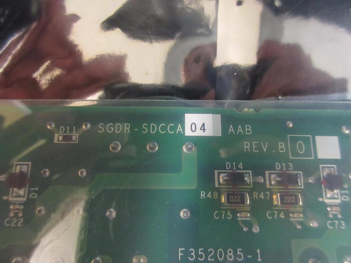 Used Yaskawa Electric SGDR-SDCCA04 Robot Controller PCB Card F352085-1 NXC100 Working