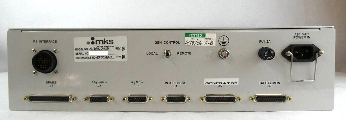 Used MKS Instruments SA86743 Ozone Monitor Module System ASTeX Working Surplus