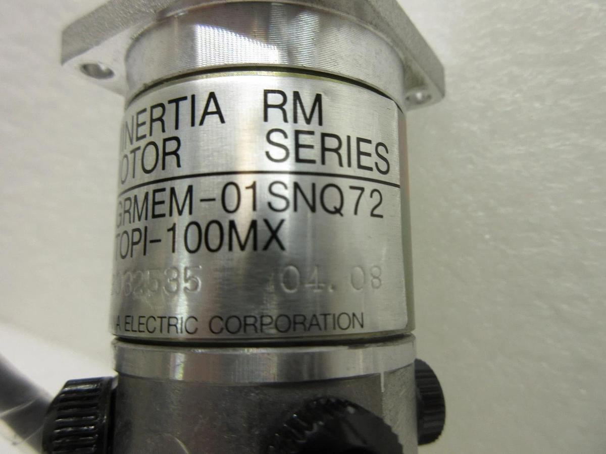 Used Yaskawa Electric UTOPI-100MX Minertia Motor UGRMEM-01SNQ72 Nikon NSR-S204B Spare