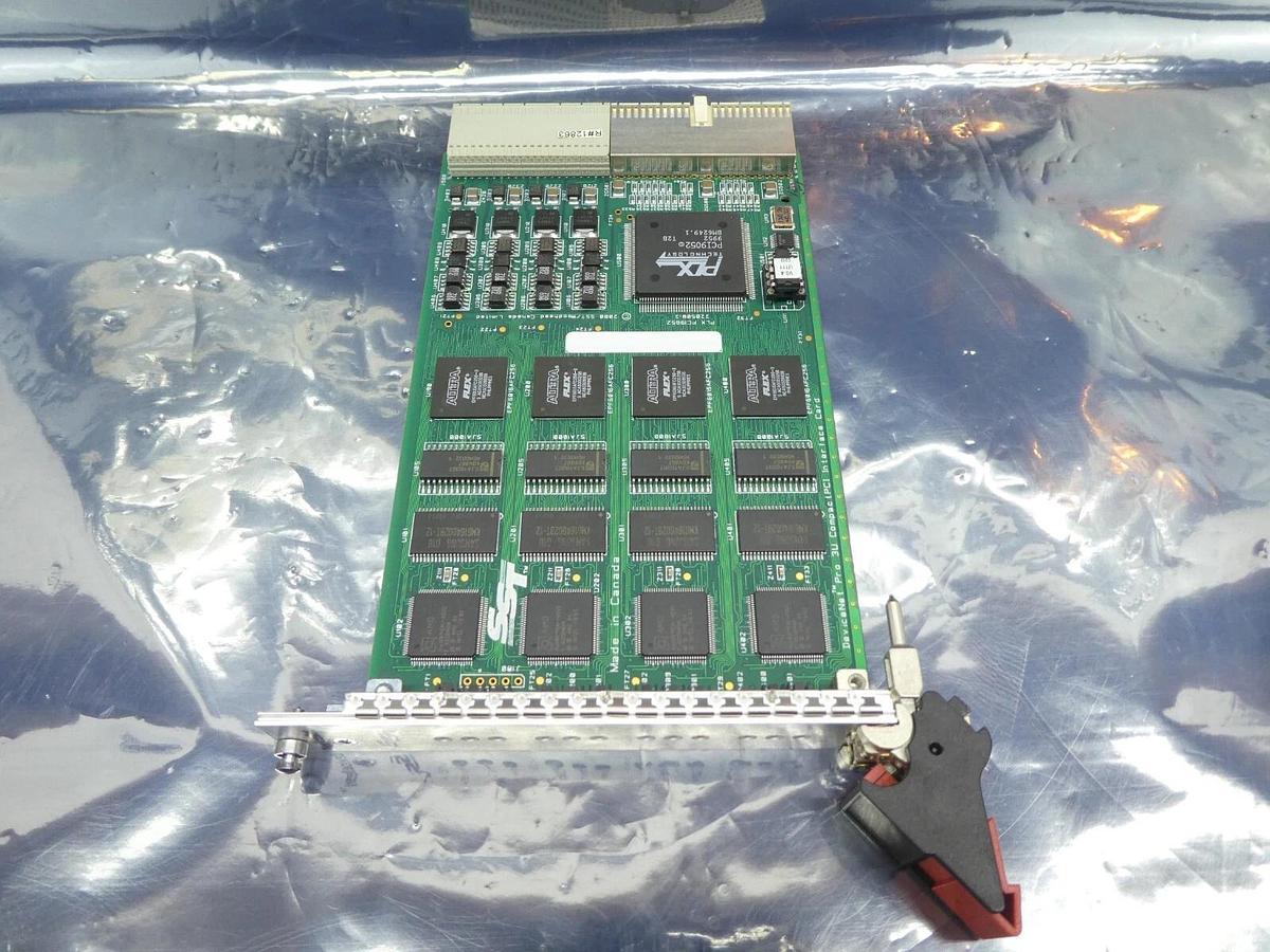 Used SST Woodhead PLX PCI9052 DeviceNet Pro 3U ComactPCI Interface PCB Card Working