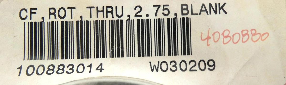 Used MKS Instruments 100883014 Conflat Blank flange CF 2.75 Reseller Lot of 24 New