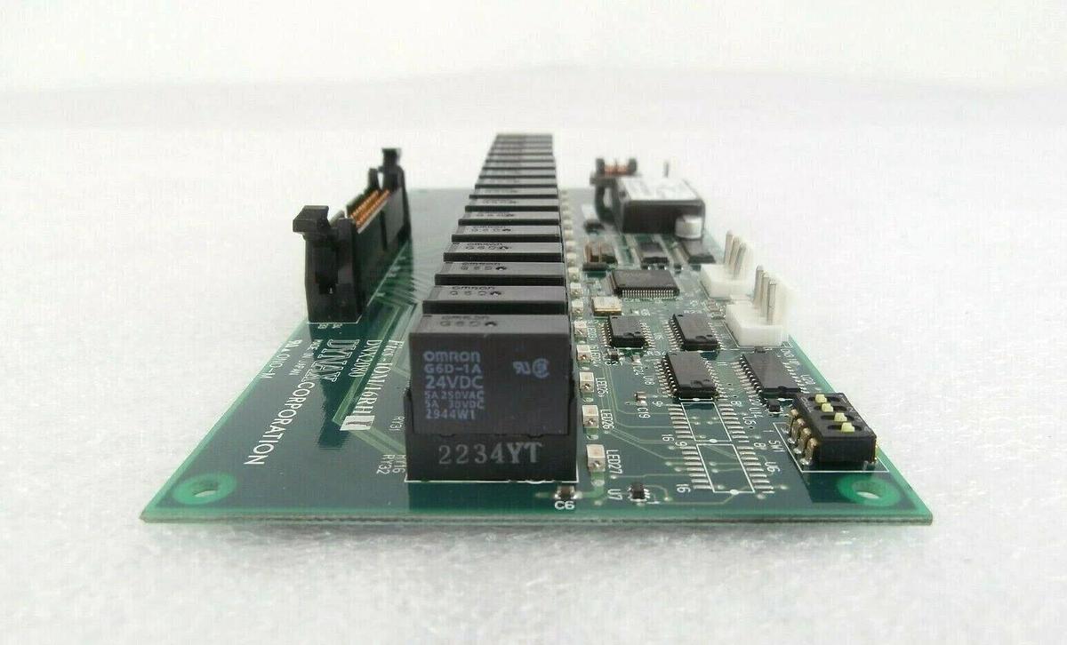 Used Dynax DNX2080 Terminal Relay Board PCB Fics-IOM/16RH1 TEL T-3044SS Working Spare