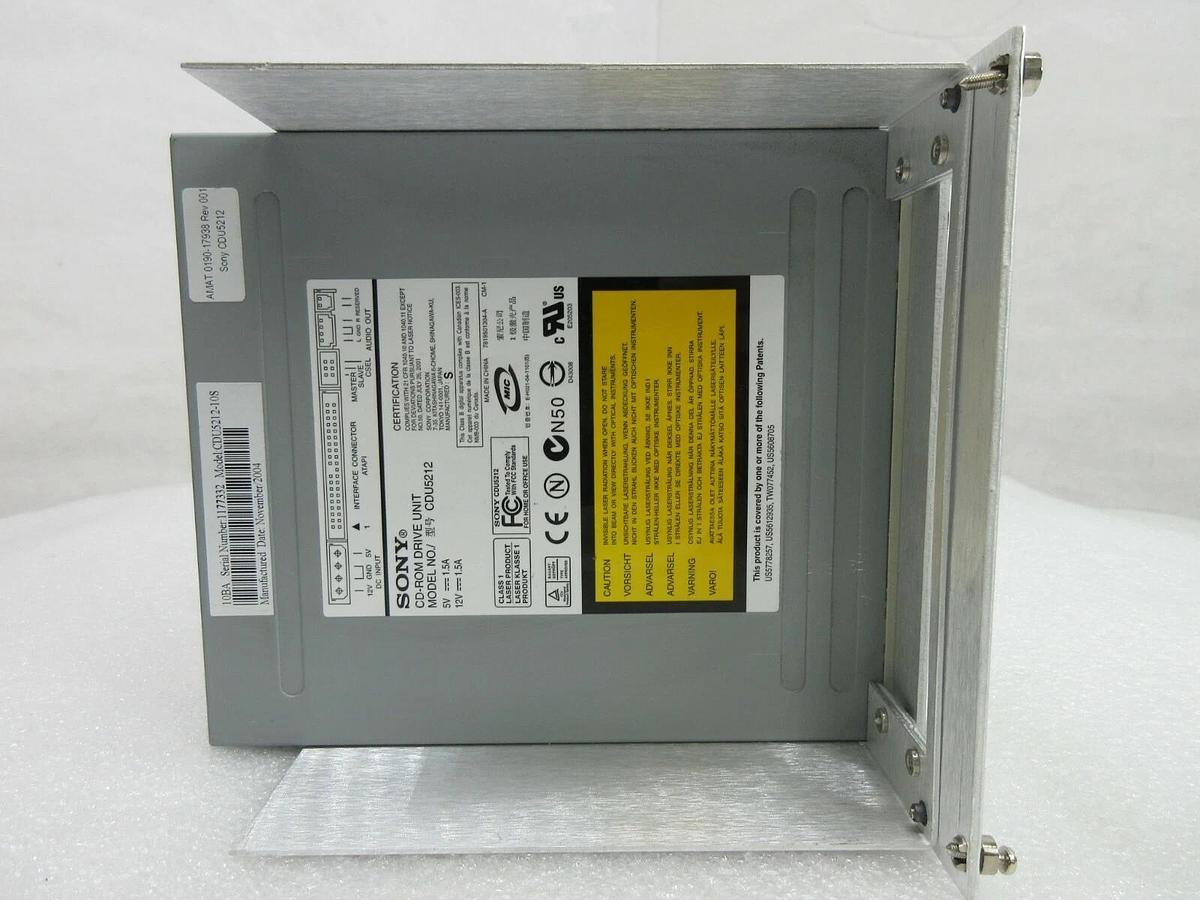 Used AMAT Applied Materials 0190-17938 CD-ROM Drive Assembly Sony CDU5212 Used