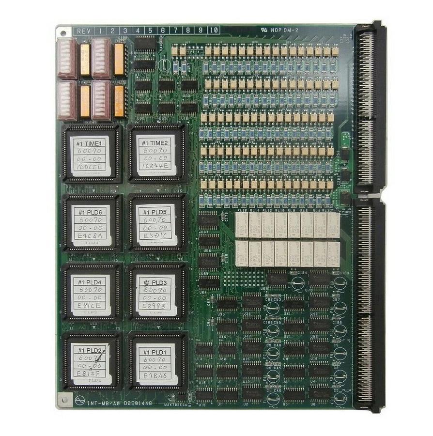 Used Kokusai Electric D2E01448 B #1 TIME/PLD Processor PCB Card INT-MB 60070 Working