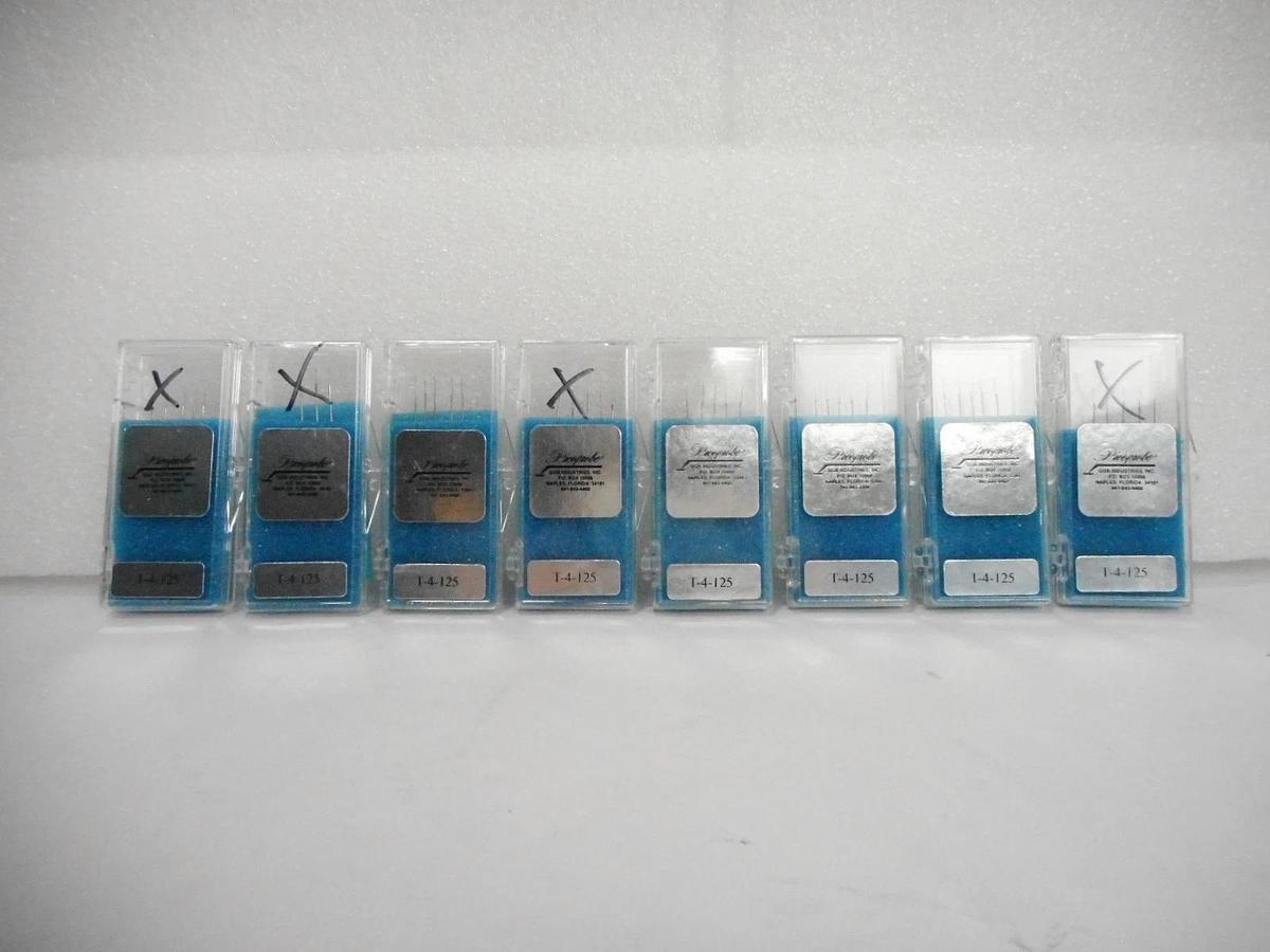 Used GGB Industries T-4 Tungsten Probe Tip Picoprobe Reseller Lot of 69 As-Is