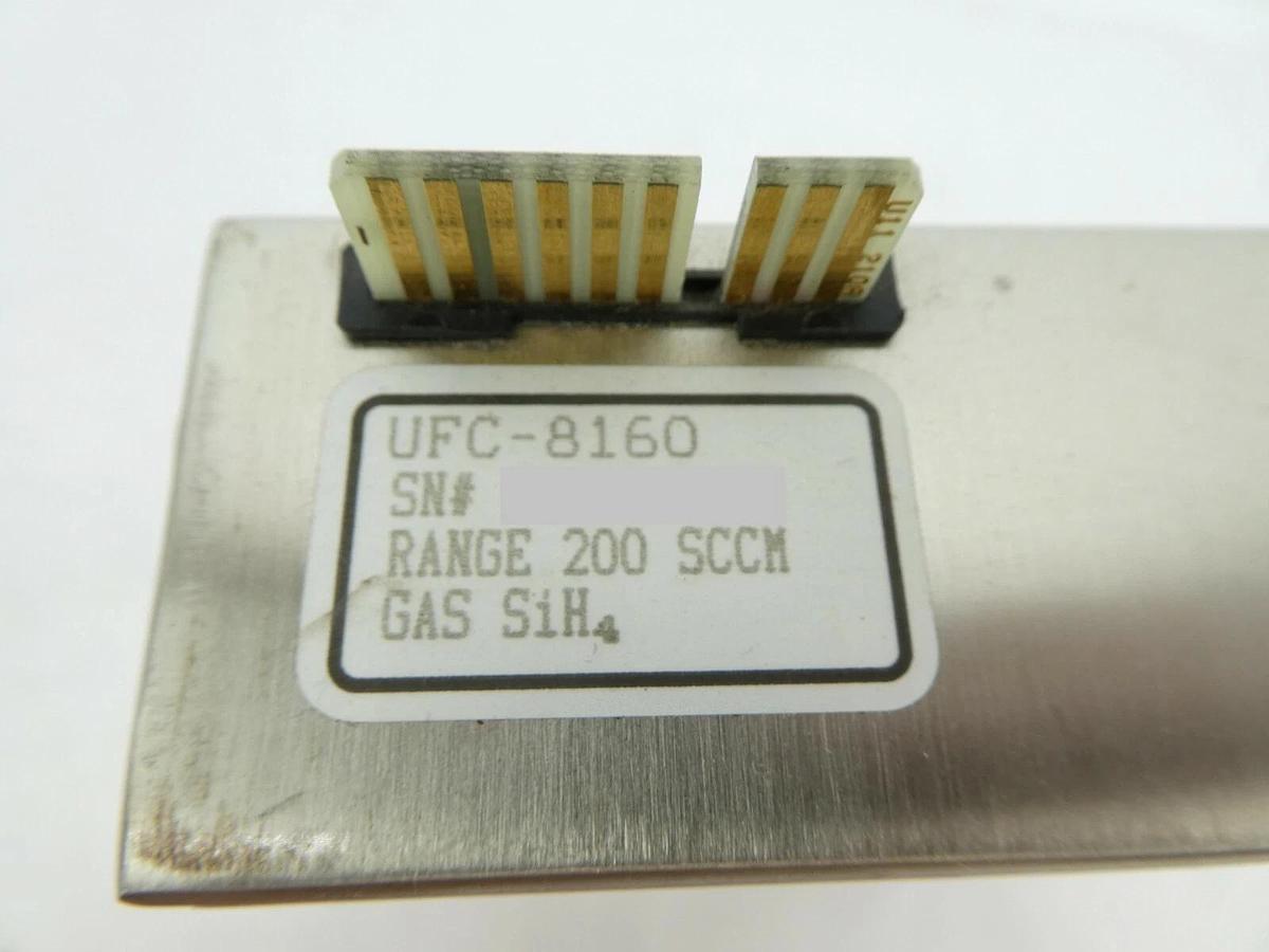 Used UNIT Instruments UFC-8160 Mass Flow Controller MFC 200 SCCM SiH4 Working Surplus