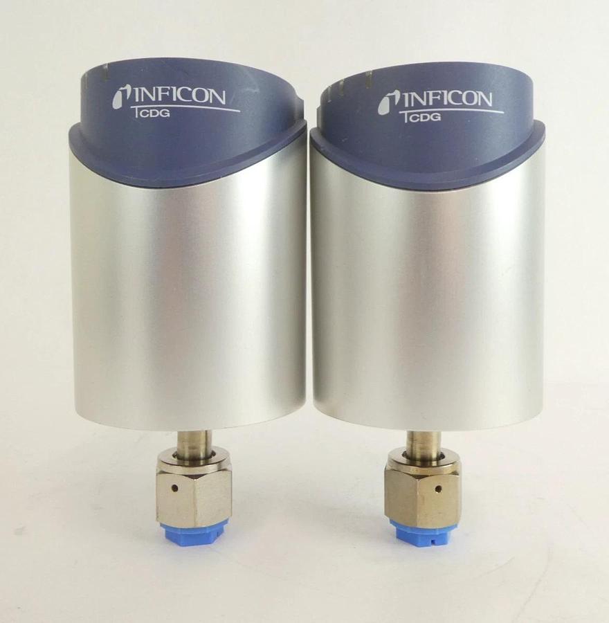 Used Inficon 390-144 Baratron Transducer CDG100D Reseller Lot of 8 Working Surplus