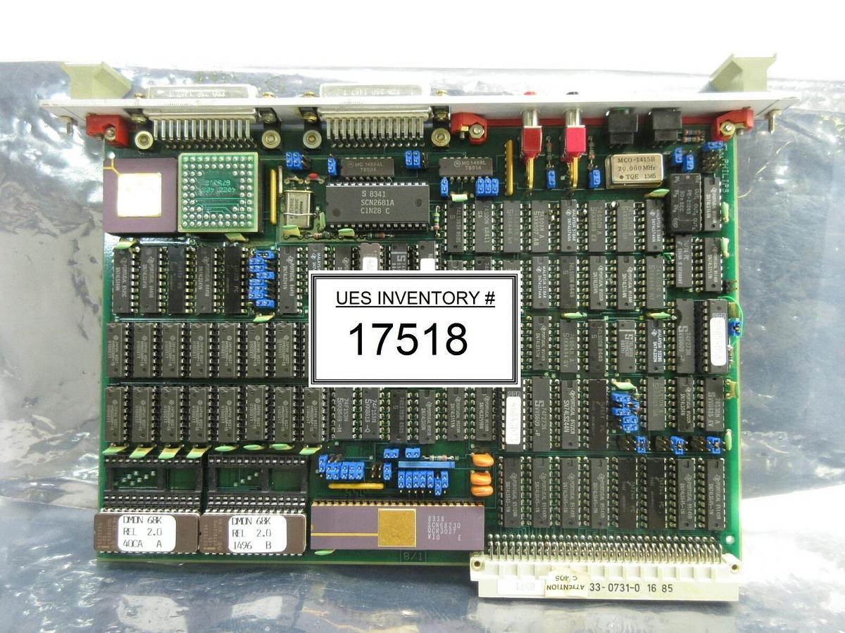Used Philips PG 2024 CPU PCB Card ASML PAS 5000/2500 Wafer Stepper System Used