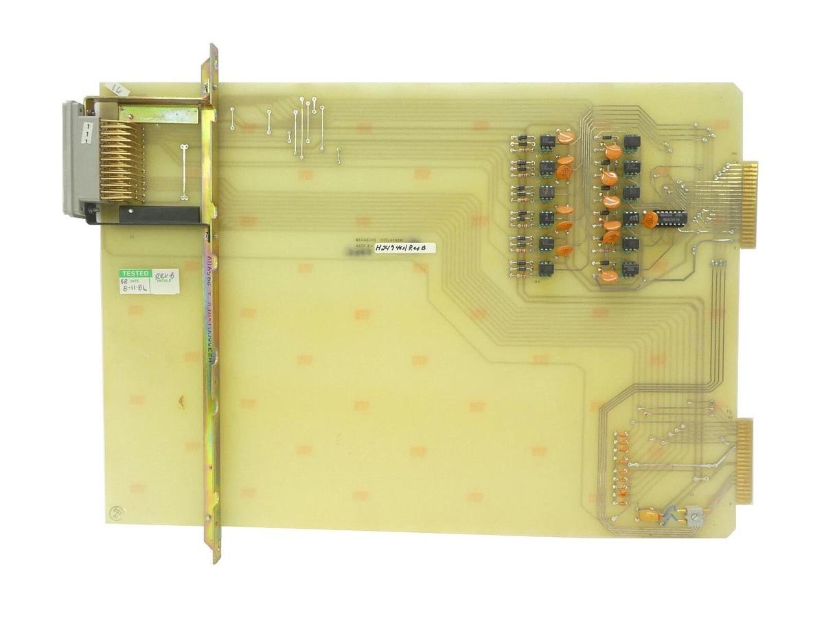 Used Varian Semiconductor VSEA E-H2494001 Beam Line Isolation PCB Card Rev. B Working