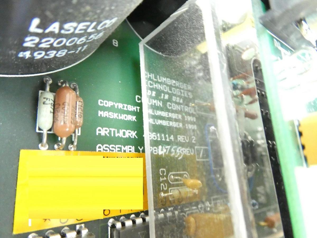 Used Schlumberger 97847555 Column Control Board PCB 97847500 IDS-1000 Working Surplus
