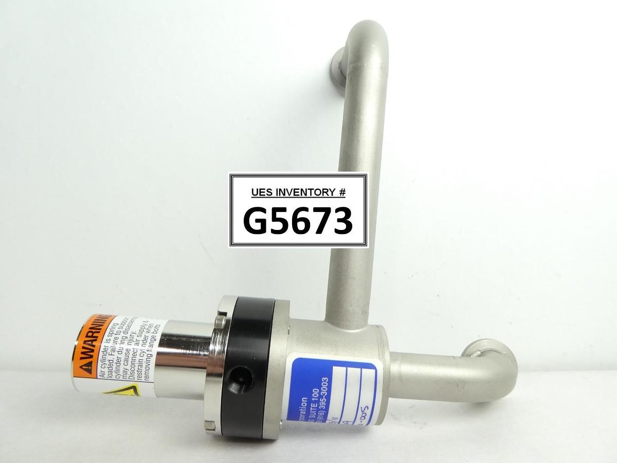 Used GNB Corporation 25610-005 Halfgate Angle Valve Used Working