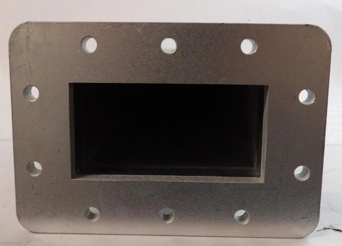 Used Muegge Microwave Waveguide UDR Straight Tube Coupler Assembly 29.5" Working